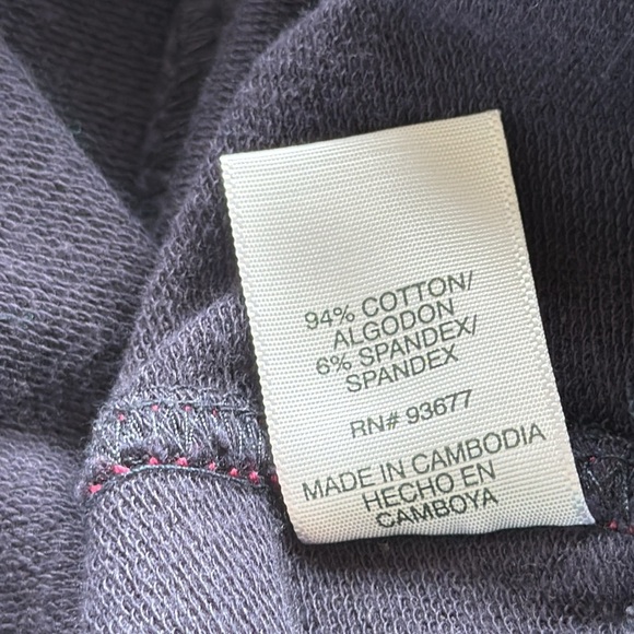 SB Active navy wide leg lounge/exercise pants, size M - Picture 10 of 10